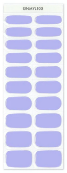 Gel Nail Strips Periwinkle